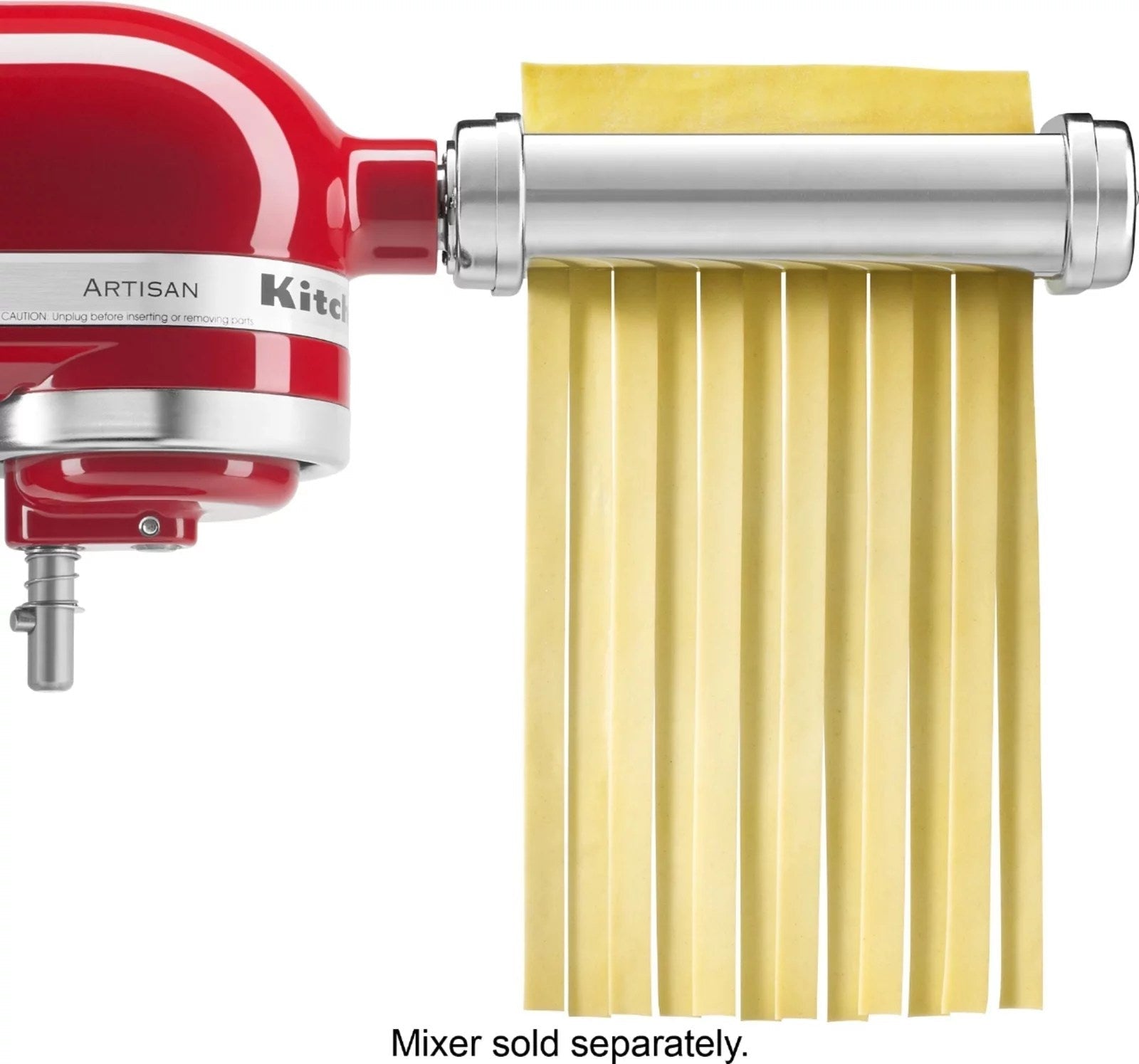 KSMPRA Pasta Roller Attachments for Most KitchenAid Stand Mixers – Stainless-Steel