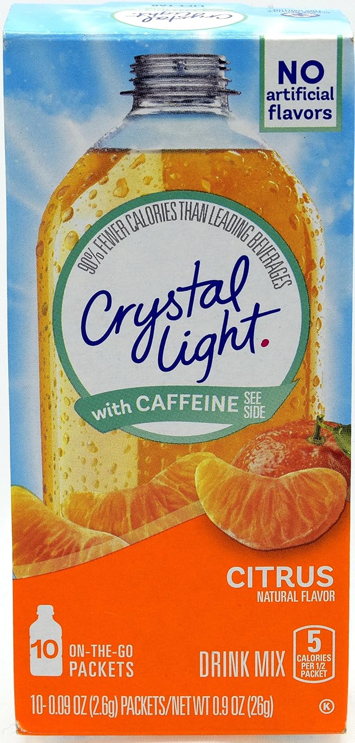 Crystal Light Pink Lemonade Drink Mix (8-Quart), 1.9-Ounce Canisters (Pack of 4)