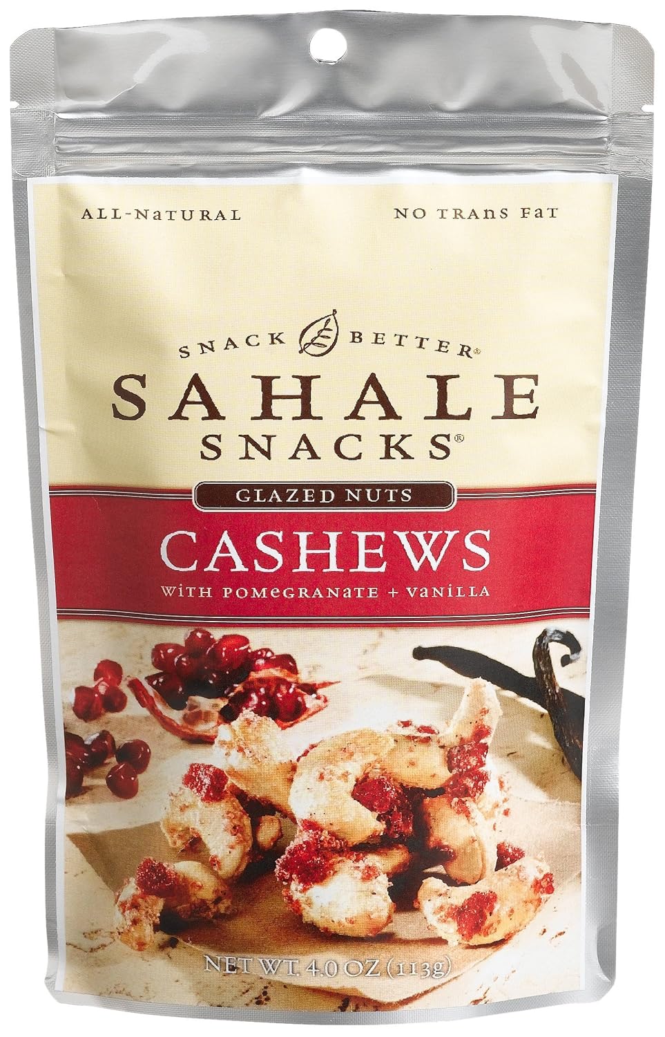 Sahale Snacks Glazed Mix Nut Blend Variety Pack, 1.5 Oz Grab & Go Bags (12 Total Packs) - Four Different Dry-Roasted Deluxe Mixed Nuts Blends Included - Non-GMO Kosher & Certified Gluten-Free Snacks