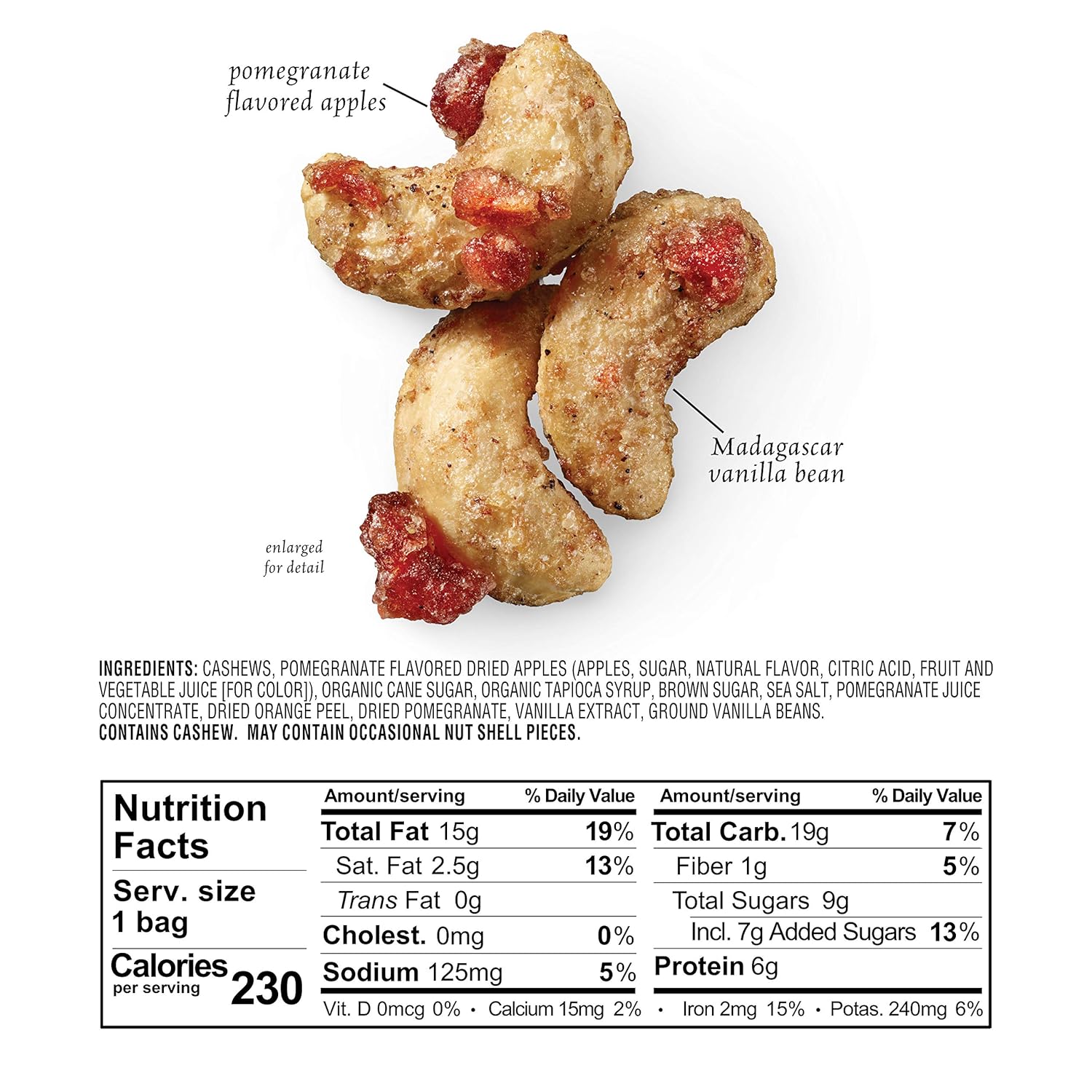 Sahale Snacks Glazed Mix Nut Blend Variety Pack, 1.5 Oz Grab & Go Bags (12 Total Packs) - Four Different Dry-Roasted Deluxe Mixed Nuts Blends Included - Non-GMO Kosher & Certified Gluten-Free Snacks