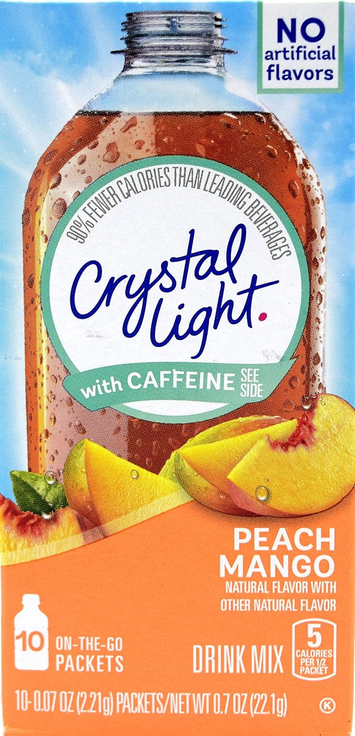 Crystal Light Pink Lemonade Drink Mix (8-Quart), 1.9-Ounce Canisters (Pack of 4)