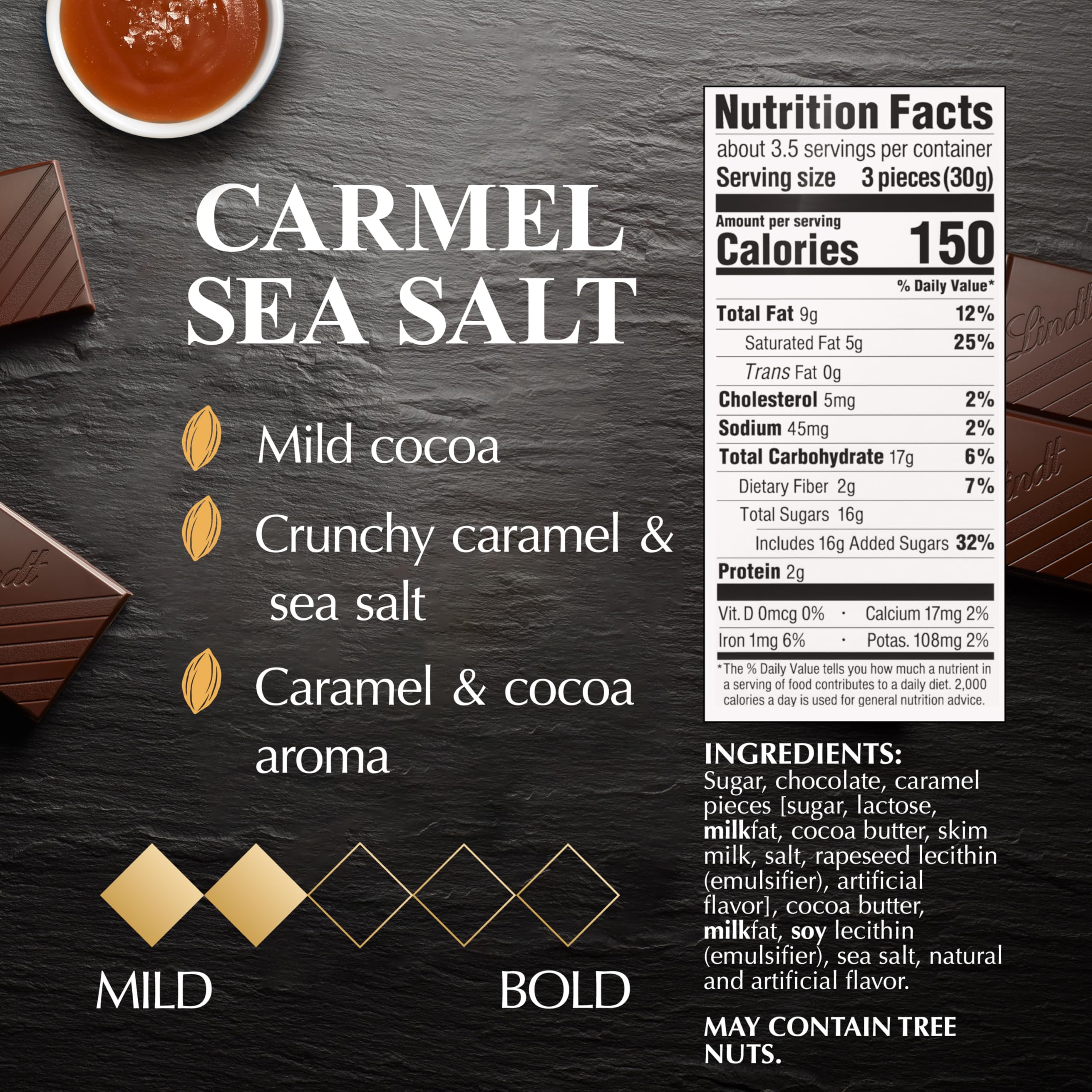 Lindt EXCELLENCE 85% Cocoa Dark Chocolate Bar, Dark Chocolate Candy, 3.5 oz. (12 Pack)