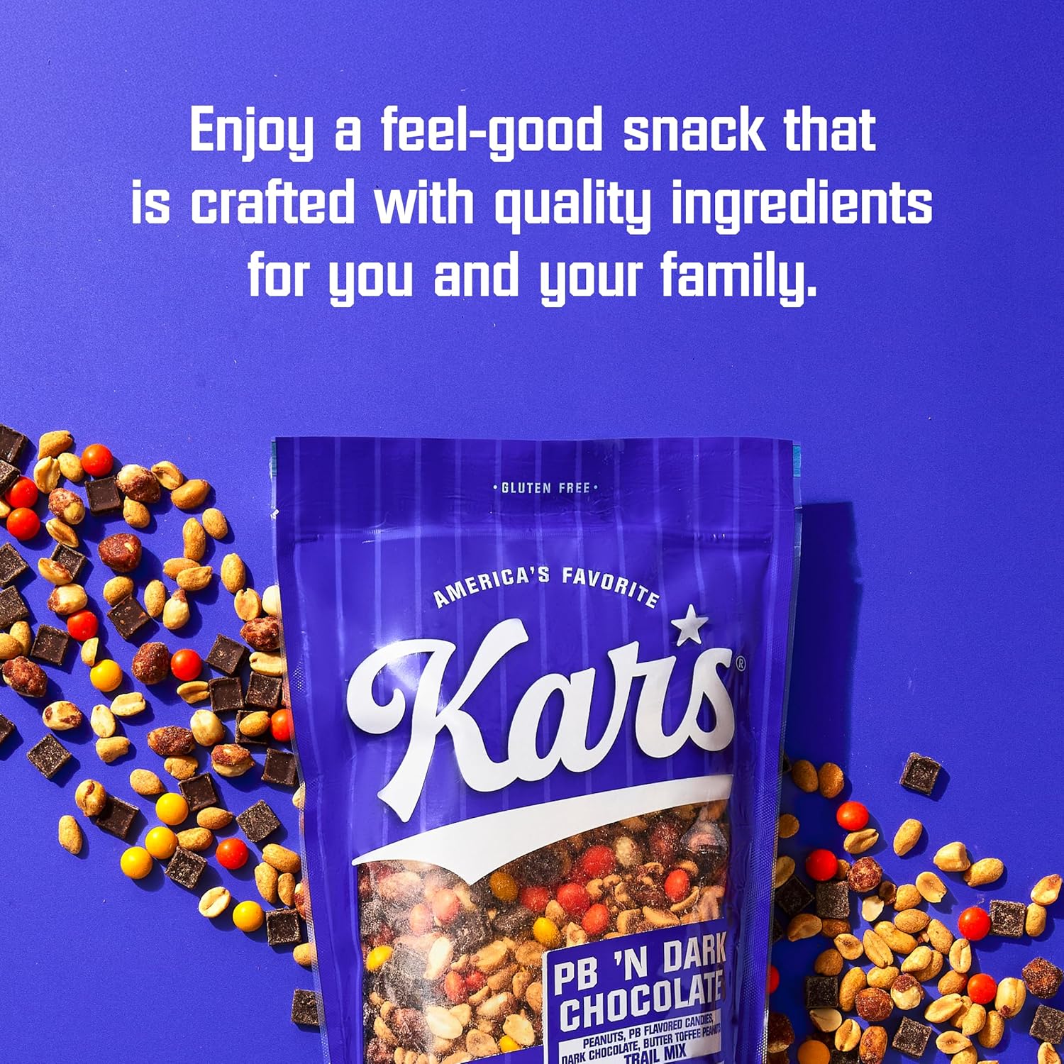 Kar’s Nuts Sweet ‘N Salty Trail Mix, 2 oz Pouch (Pack of 72), Gluten-Free Trail Mix Snack