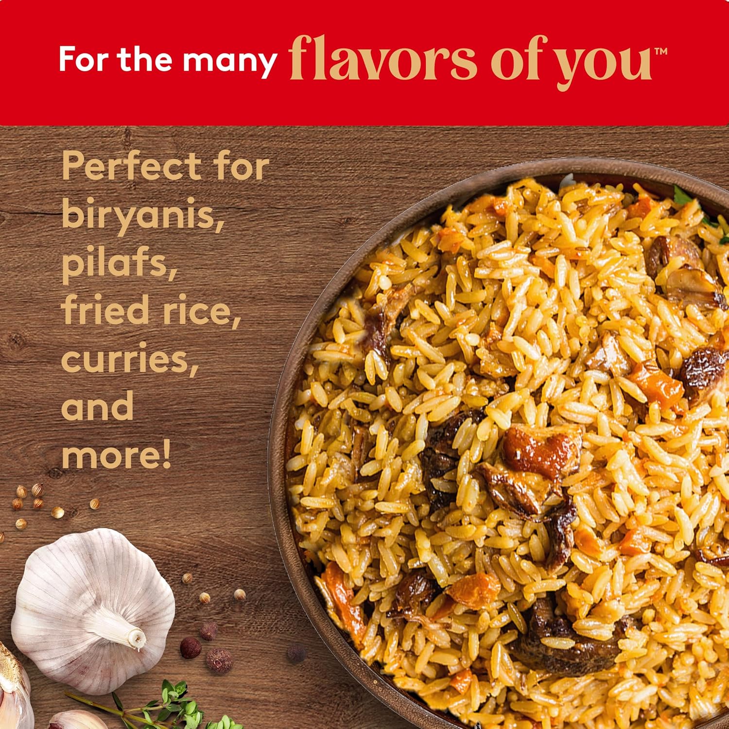 Royal - Authentic Basmati Brown Rice Whole Grain, Naturally Gluten Free and Vegan - 10 Pounds