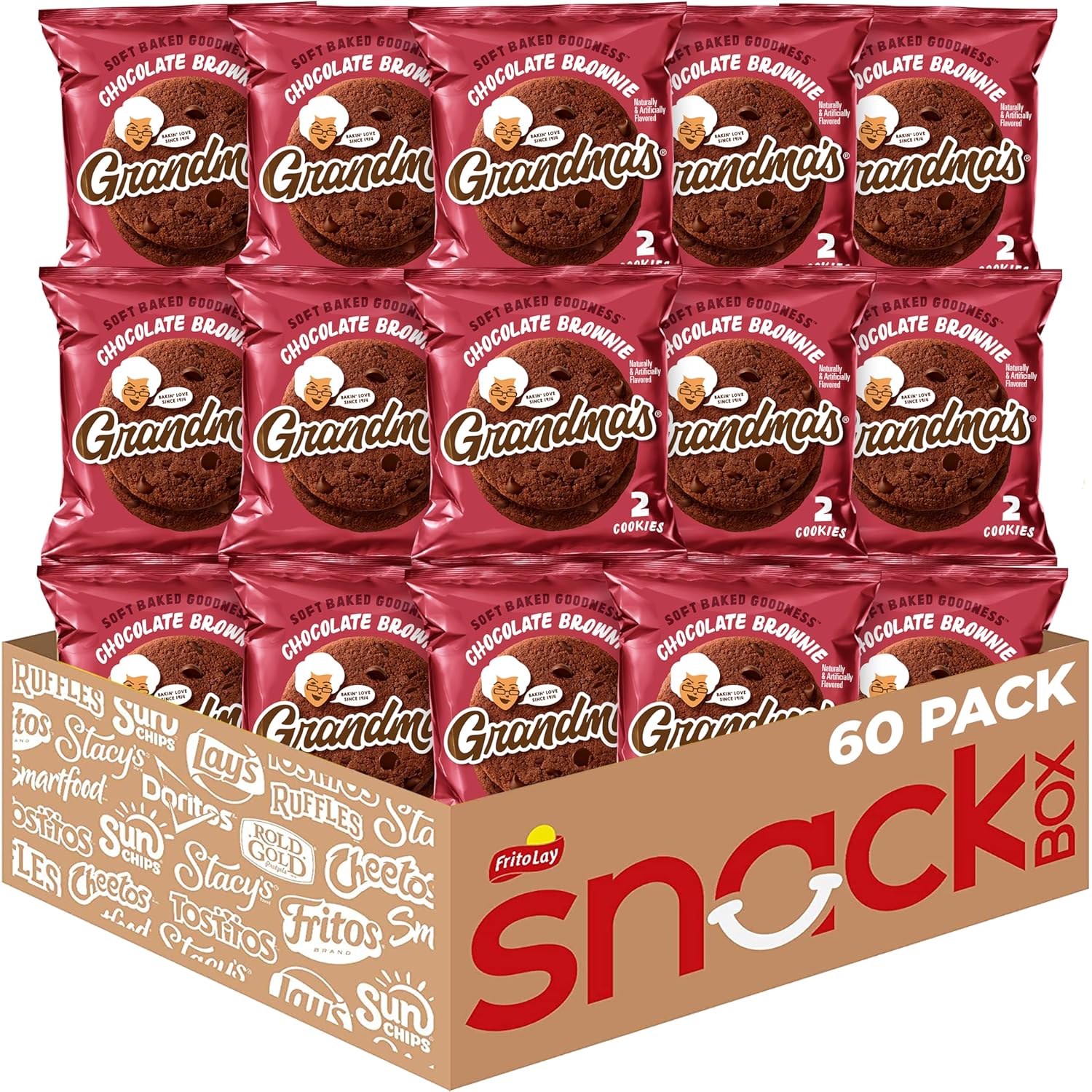 Grandma's Cookies, Variety Pack, (Pack of 30)