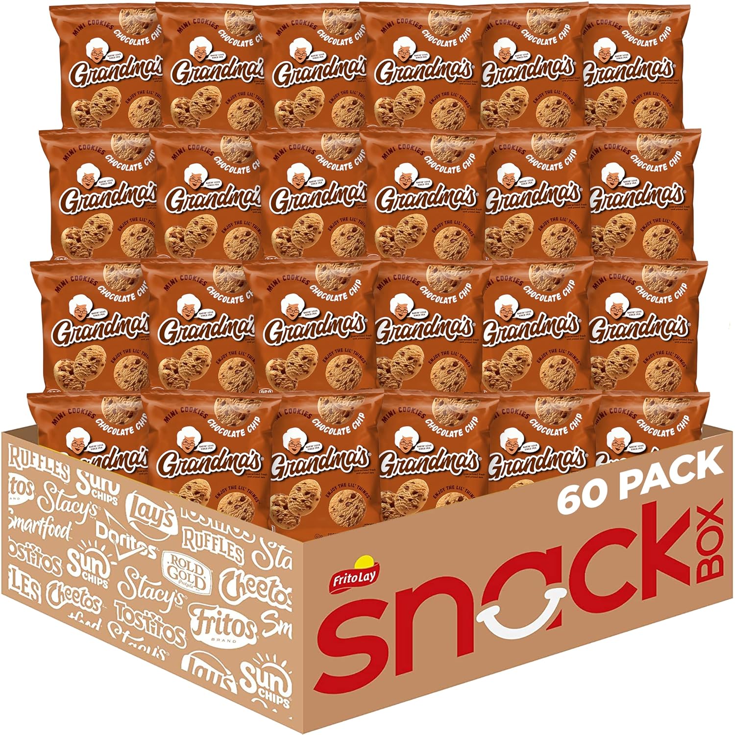 Grandma's Cookies, Variety Pack, (Pack of 30)