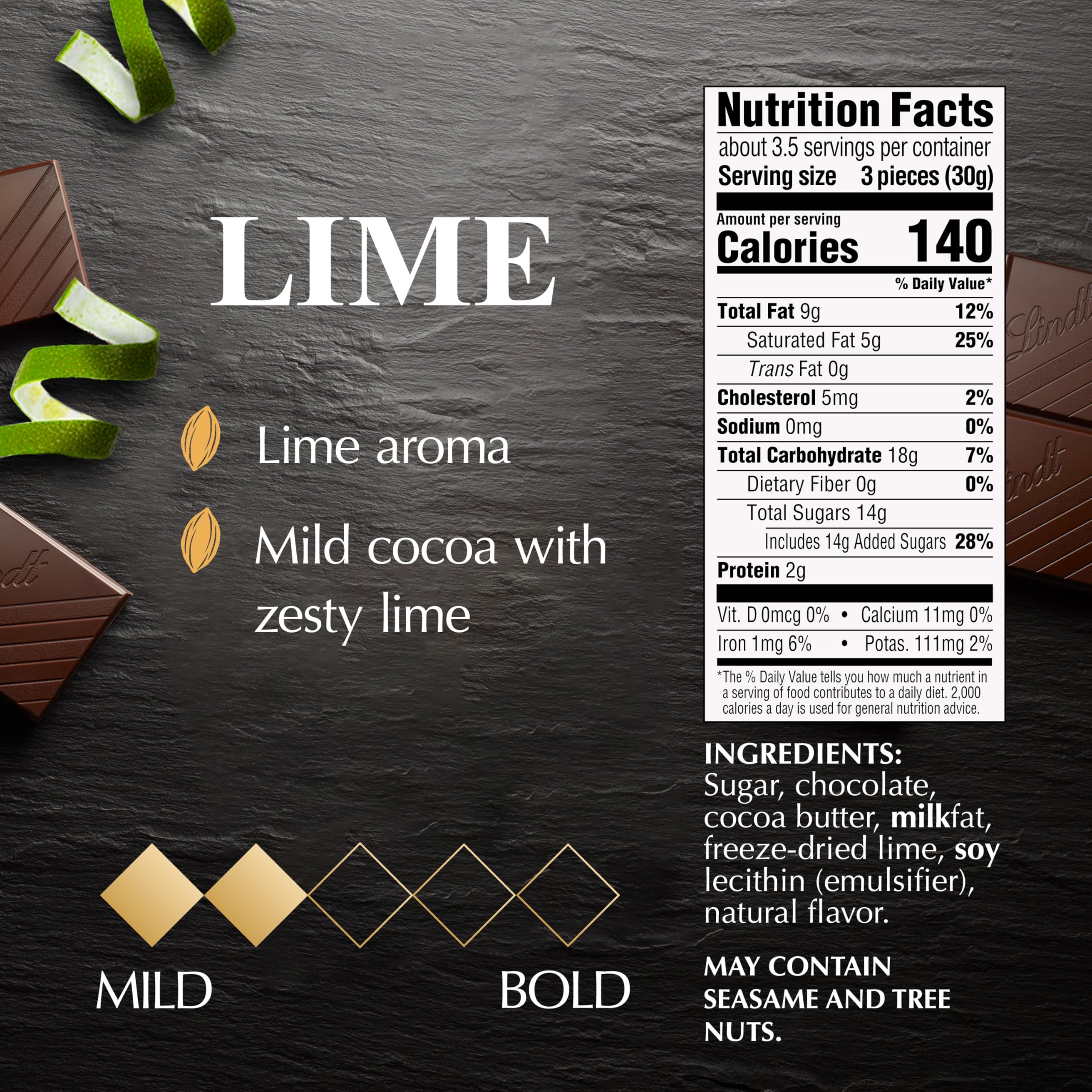 Lindt EXCELLENCE 85% Cocoa Dark Chocolate Bar, Dark Chocolate Candy, 3.5 oz. (12 Pack)
