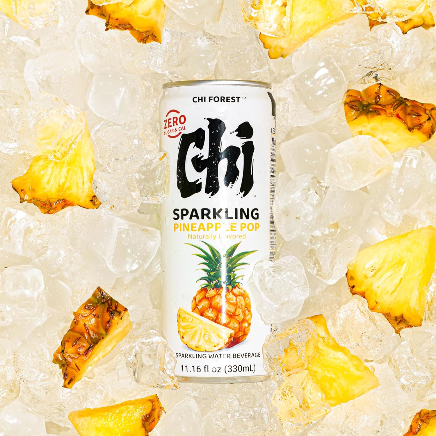 CHI FOREST Lychee Fizzy Sparkling Water (11.16 oz* 24)