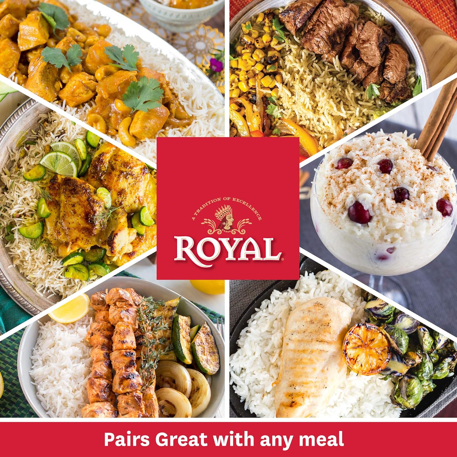 Royal Chef's Secret Sella Basmati Rice - Authentic Extra Long Grain Parboiled Basmati White Rice - 20 lb Bag