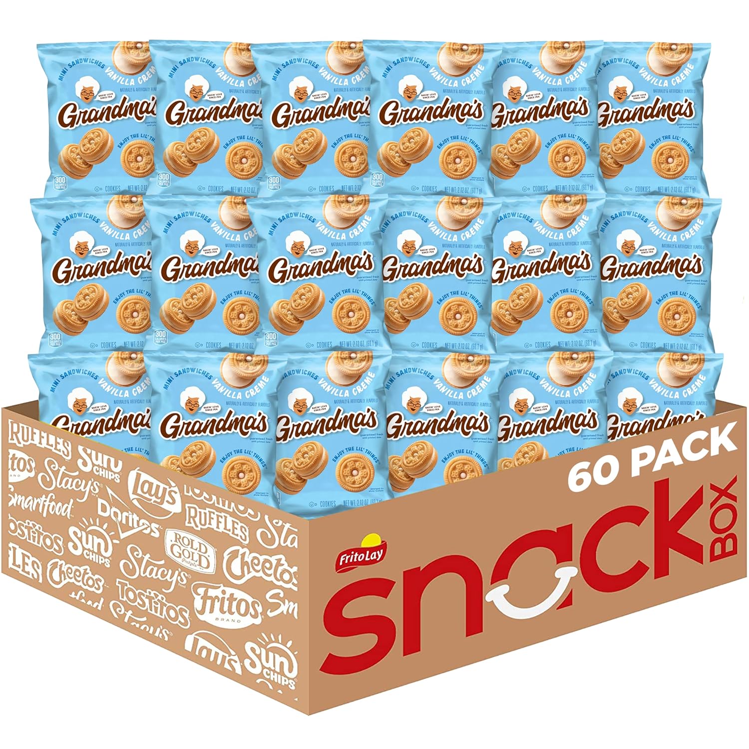 Grandma's Cookies, Variety Pack, (Pack of 30)