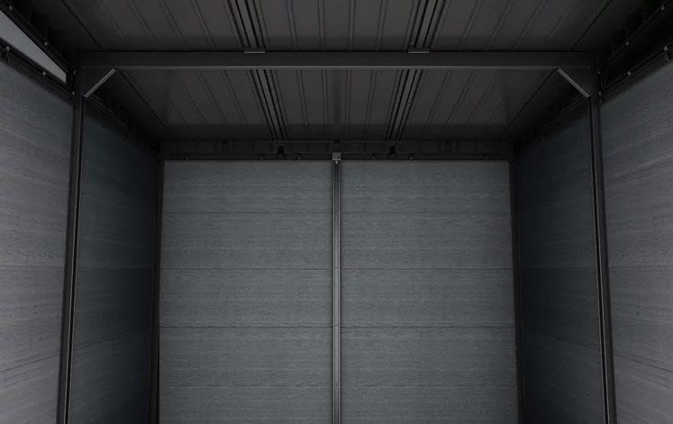 Keter Cortina 9×7 Storage Shed – Graphite