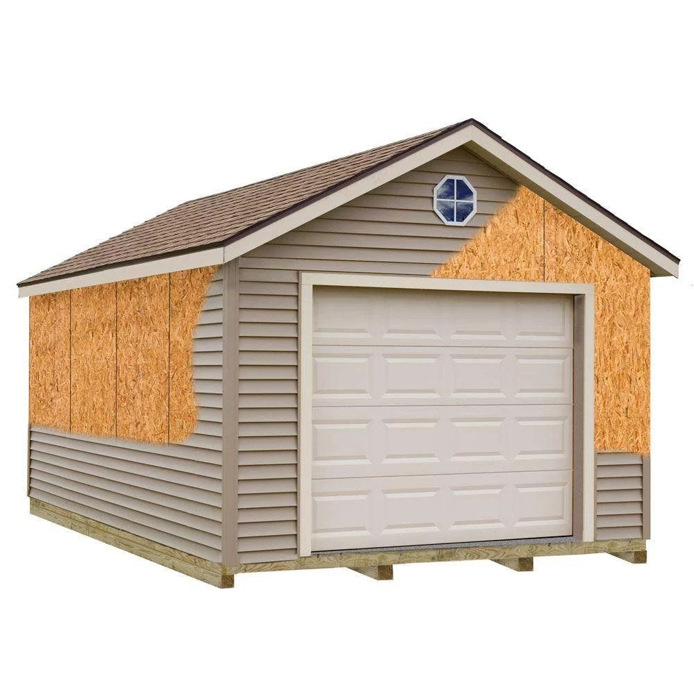 Best barns Greenbriar 12’x24′ Wood Garage Barn Kit Installation is included