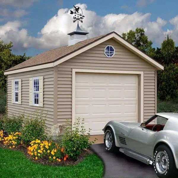 Best barns Greenbriar 12’x20′ Wood Garage Barn Kit