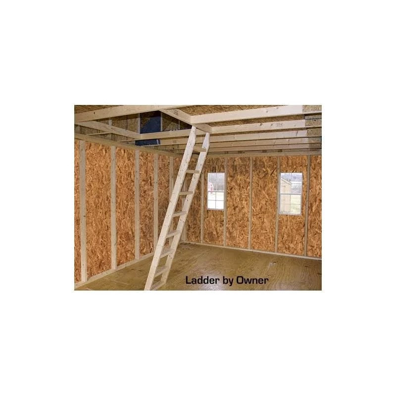 Best barns Hampton 12×24 Wood Storage Shed Sliding Doors & Dormer Kit Installation Included