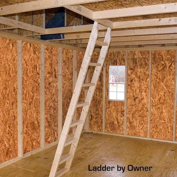 Best barns Hampton 12×24 Wood Storage Shed Sliding Doors & Dormer Kit Installation Included